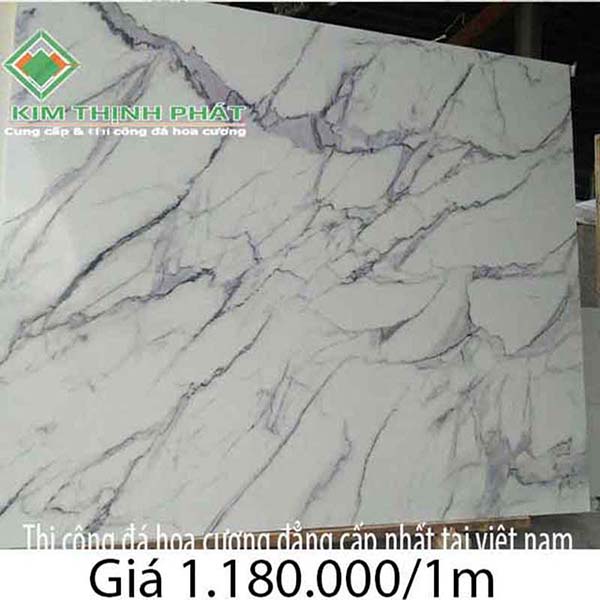 Đá marble vân trắng